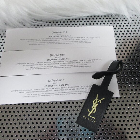 YSL Yves Saint Laurent Beaute Black Label tags Versatile & Sheek x 3 New - Picture 1 of 2